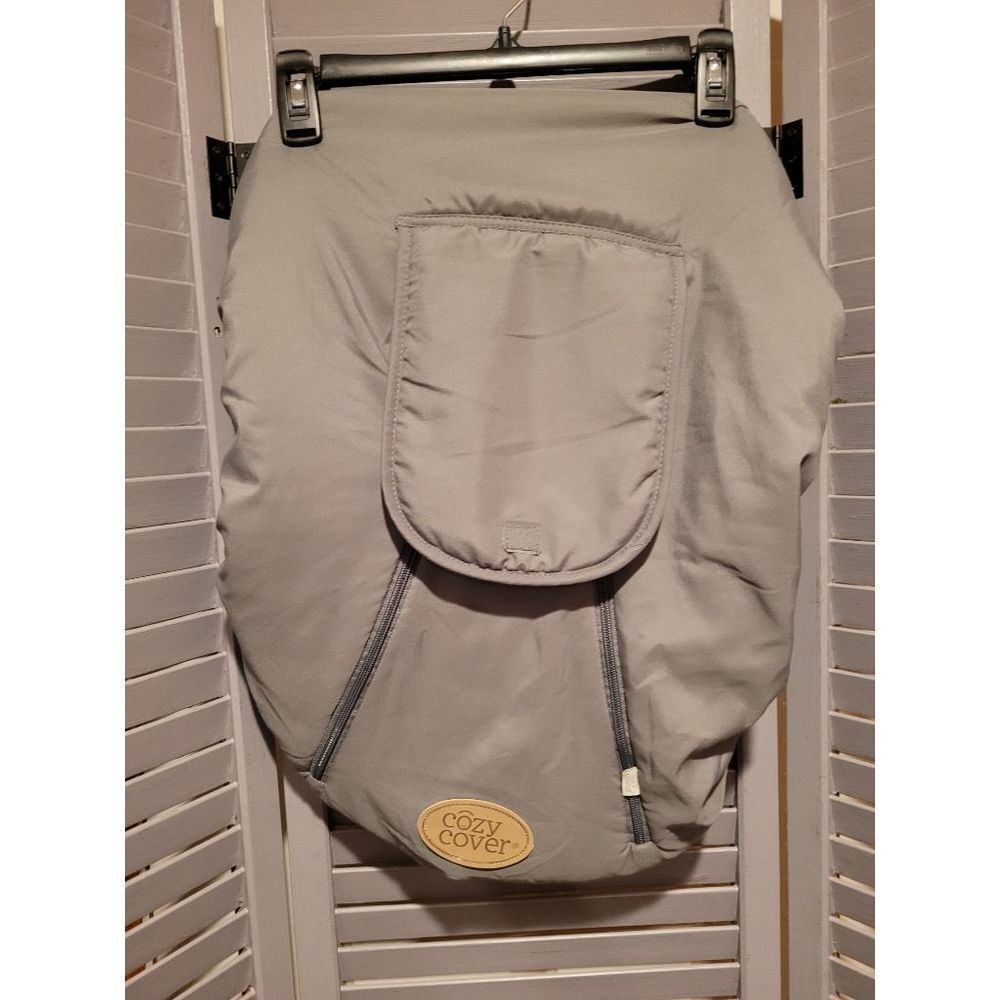 Cozy Cover Quilted Grey Car Seat Cover